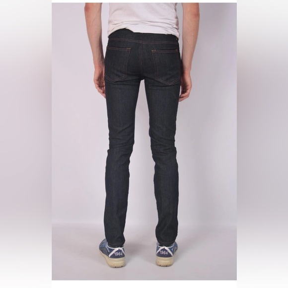 Acne Studios Ace Comfort Rw Mens Slim Jeans W31 L34 Dark Blue Wash - Picture 2 of 12